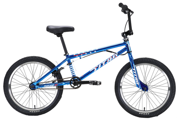 Велосипед Titan BMX Flatland 2021 20" 10" синий (20CJBMX21-003550)