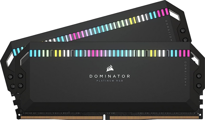 Оперативна пам'ять Corsair DDR5 32GB (2x16GB) 6000MHz Dominator Platinum RGB Black (CMT32GX5M2E6000C36)