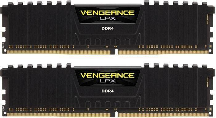 Оперативна пам'ять Corsair 16 GB DDR4 3200 MHz Vengeance LPX Black (CMK16GX4M2Z3200C16)