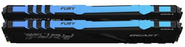 Оперативна пам'ять Kingston FURY 32 GB (2x16GB) DDR4 3600 MHz Beast RGB (KF436C18BBAK2/32)