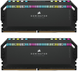 Оперативна пам'ять Corsair DDR5 32GB (2x16GB) 6000MHz Dominator Platinum RGB Black (CMT32GX5M2E6000C36)