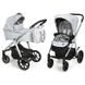 Дитяча коляска Baby Design Bueno 27 Light Gray (без вишивки) (203671)