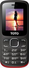 Мобільний телефон Toto A1 Black/Red