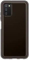 Чехол Samsung Soft Clear Cover для смартфона Galaxy A03s (A037) Black (EF-QA037TBEGRU)