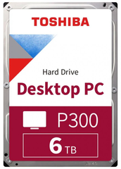 Внутрішній жорсткий диск Toshiba P300 SATA III 6TB Retail (HDWD260EZSTA)
