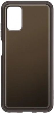 Чохол Samsung Soft Clear Cover для смартфону Galaxy A03s (A037) Black (EF-QA037TBEGRU)