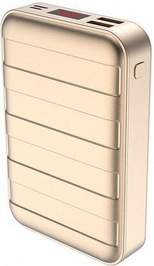 Универсальная мобильная батарея Usams US-CD14 Trunk Power Bank 20000mah Gold