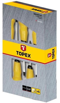 Набір викруток Topex 6 шт (39D504)