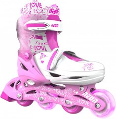 Роликовые коньки Neon Combo Skates розовый размер 30-33