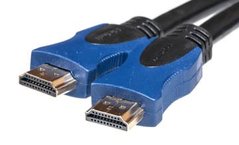 Видео кабель PowerPlant HDMI - HDMI, 0.75м, позолочені конектори, 1.4V