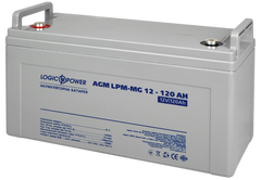Акумуляторна батарея LogicPower 12V 120AH (LPM-MG 12 - 120 AH)