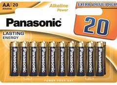 Батарейки Panasonic Alkaline Power AA BLI 20 (LR6REB/20BW)