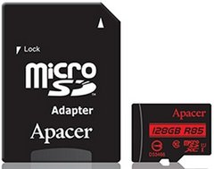 Карта пам'ятi Apacer microSDXC 128GB (AP128GMCSX10U5-R)