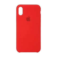 Чехол Original Silicone Case для Apple iPhone X/XS Red (ARM49548)