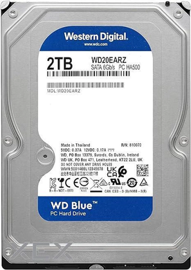 Внутрішній жорсткий диск WD Blue 2 TB (WD20EARZ)