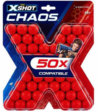 Набір кульок Zuru X-Shot CHAOS 50 шт. (36327Z)