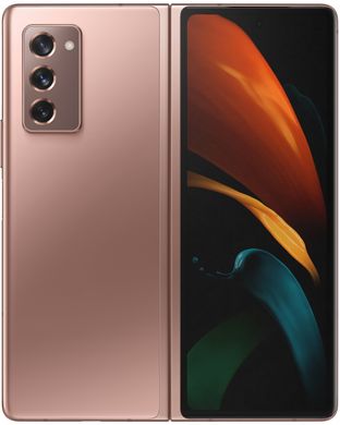 Смартфон Samsung Galaxy Fold2 12/256GB BRONZE (SM-F916BZNQSEK)
