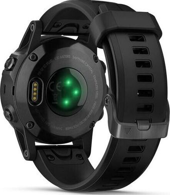 Смарт-часы Garmin Fenix ​​5S Plus Sapphire Black with Black Silicone