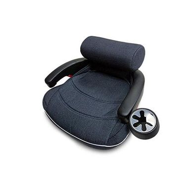 Дитяче автокрісло бустер Welldon Travel Pad IsoFix графітовий (PG09-TP95-001)