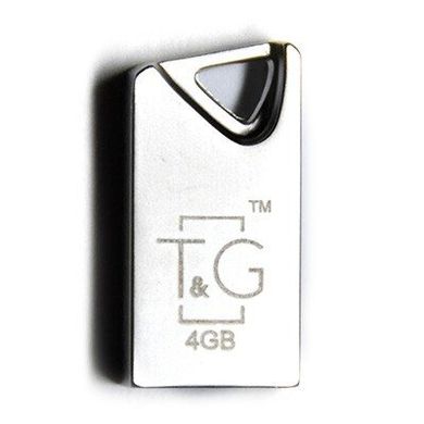 Флешка T&G USB 4GB 109 Metal Series Silver (TG109-4G)