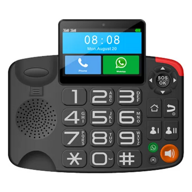 Телефон Maxcom Comfort MM42D 4G Black