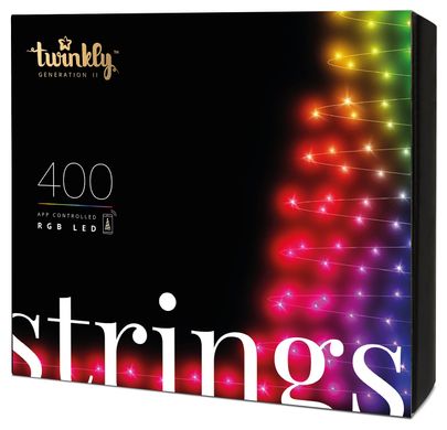 Гірлянда Twinkly Strings RGB 400LED (TWS400STP-BEU)