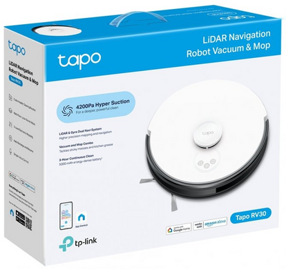 Робот-пылесос TP-Link Tapo RV30