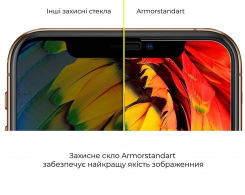 Захисне скло Armorstandart Full Glue для Samsung A52 (A525) Black (ARM58348)