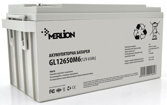 Акумулятор для ДБЖ Merlion 12V 65AH (G12650M6/01584)