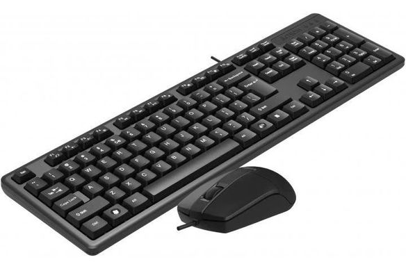 Комплект (клавіатура, мишка) A4Tech  KK-3330S Black