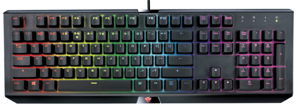 Клавиатура TRUST GXT 890 Cada RGB Mechanical keyboard RU