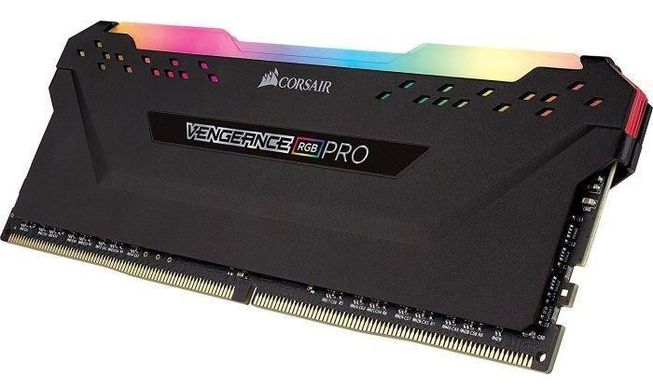 Оперативна пам'ять Corsair 16 GB DDR4 3600 MHz Vengeance RGB Pro (CMW16GX4M2Z3600C18)
