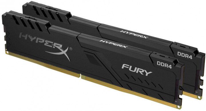 Оперативна пам'ять HyperX DDR4-2400 8192MB PC4-19200 (Kit of 2x4096) Fury Black (HX424C15FB3K2/8)