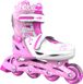 Роликовые коньки Neon Combo Skates розовый размер 30-33