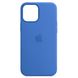 Чехол Silicone Case Original for Apple iPhone 12 Pro Max - Capri Blue