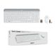 Комплект Logitech MK470 Wireless Slim Combo UA White (920-009205)