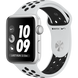 Смарт-годинник Apple Watch 42mm Series 3 Nike GPS Pure Platinum/Black Sport Band US (MQL32)