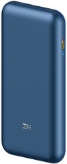 Универсальная мобильная батарея Xiaomi ZMI Pro 20000 mAh 65W Blue