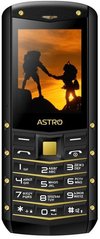 Мобильный телефон ASTRO B220 Black/Gold