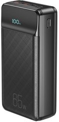Універсальна мобільна батарея XO PR201 2USB+Type-C PD&QC3.0 65W 30000mAh Black
