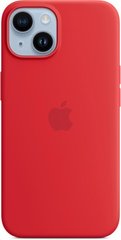 Чохол Apple для iPhone 14 Silicone Case with MagSafe (PRODUCT)RED (MPRW3ZE/A)