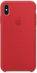 Чохол Apple Silicone Case Apple iPhone Xs Max Red (High copy)