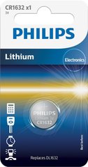 Батарейка Philips Lithium CR 1632 BLI 1 (CR1632/00B)