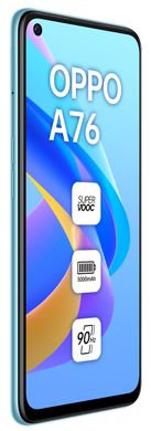Смартфон OPPO A76 4/128GB Glowing Blue