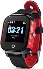 Детские смарт-часы UWatch GW700S Kid smart watch Black/Red