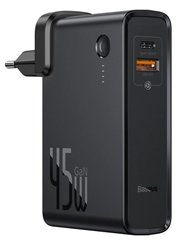Універсальна мобільна батарея Baseus GaN Power bank 10000mAh & Charger 45W Black (PPNLD-C01)