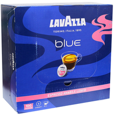 Кофе в капсулах LAVAZZA BLUE Espresso Amabile Lungo, 100 шт (8000070026476)