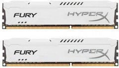 Оперативна пам'ять HyperX DDR3 2x4GB/1866 HyperX Fury White (HX318C10FWK2/8)