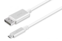 Кабель Moshi USB-C to DisplayPort Cable White (1.5 m) (99MO084102)