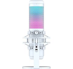 Микрофон HyperX QuadCast RGB, White/Grey
